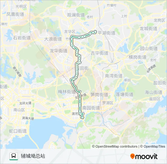 313 Bus Line Map