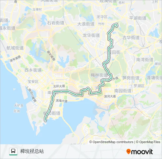 328 Bus Line Map