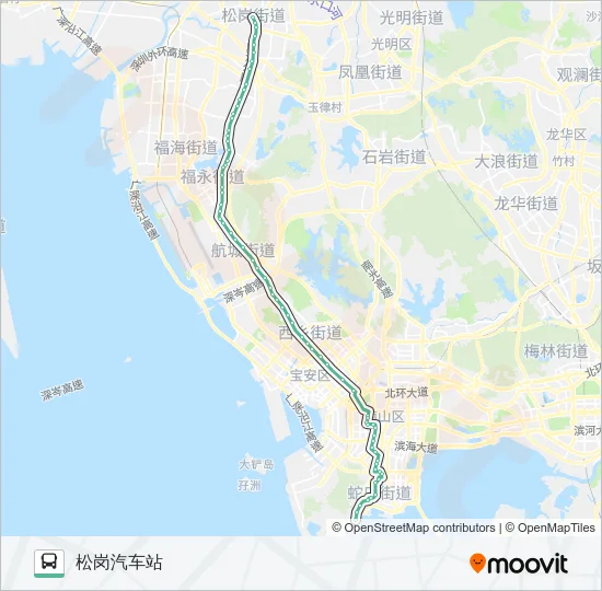 331 Bus Line Map