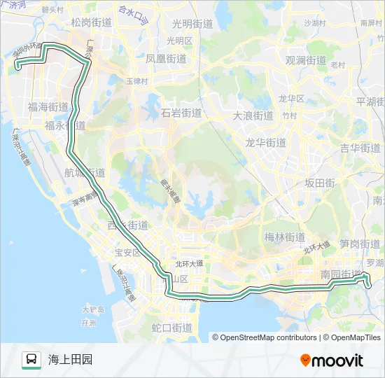 337 Bus Line Map