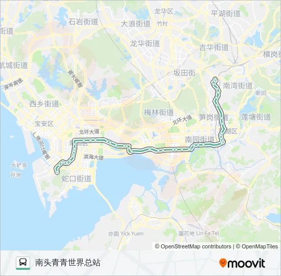 369 Bus Line Map