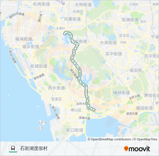 392 Bus Line Map
