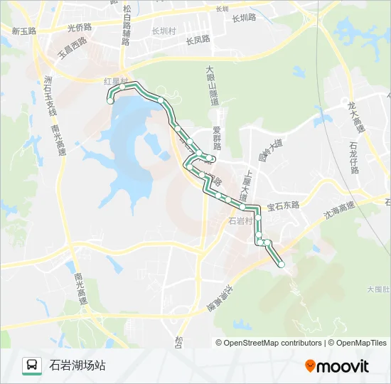 769 Bus Line Map