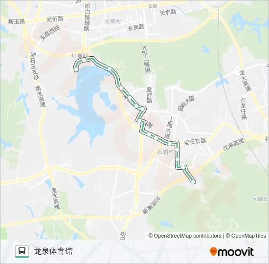 769 Bus Line Map