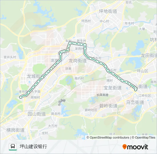 802 Bus Line Map