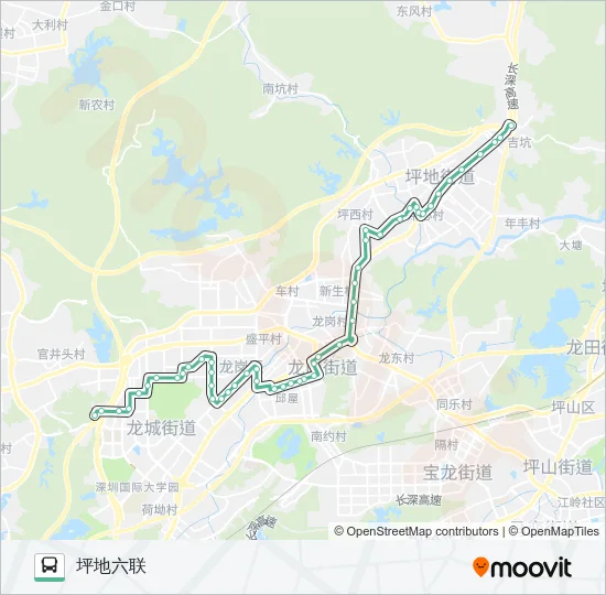 862 Bus Line Map
