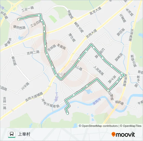 926 Bus Line Map