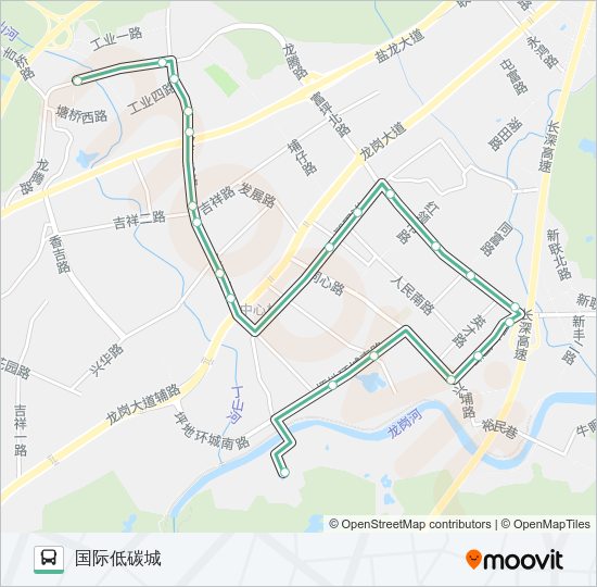 公交926路的线路图
