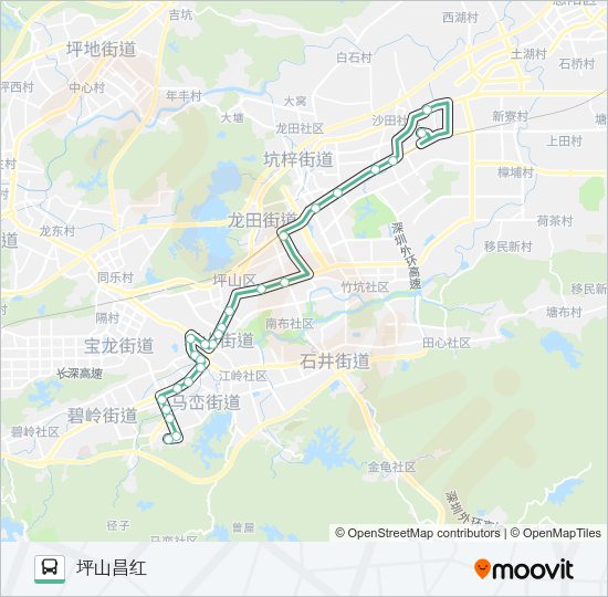 公交935路的线路图