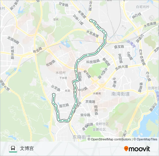937 Bus Line Map