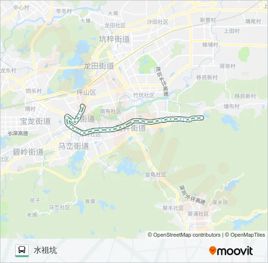 939 Bus Line Map