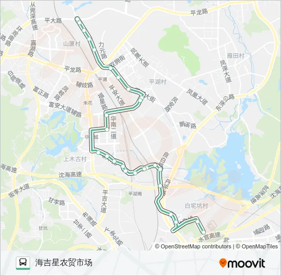 979 Bus Line Map
