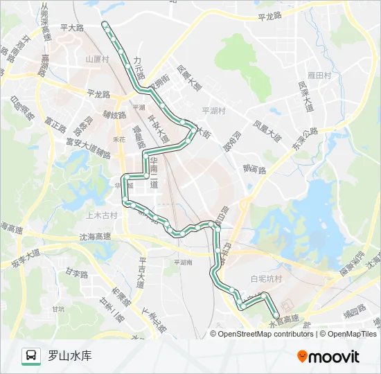 979 Bus Line Map