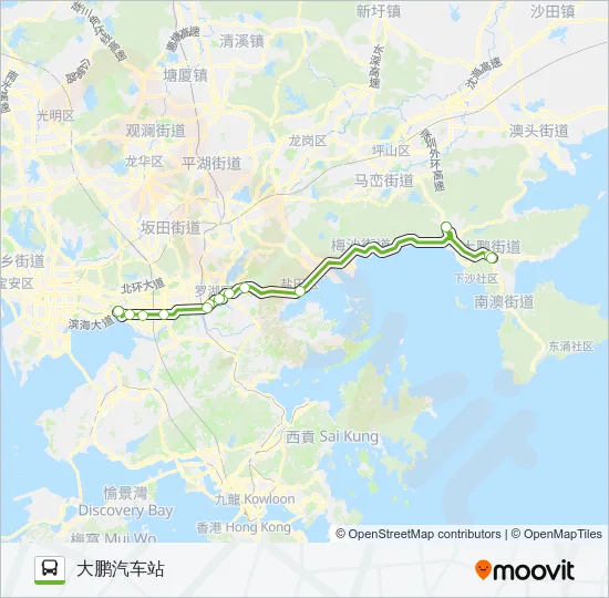 E26 Bus Line Map