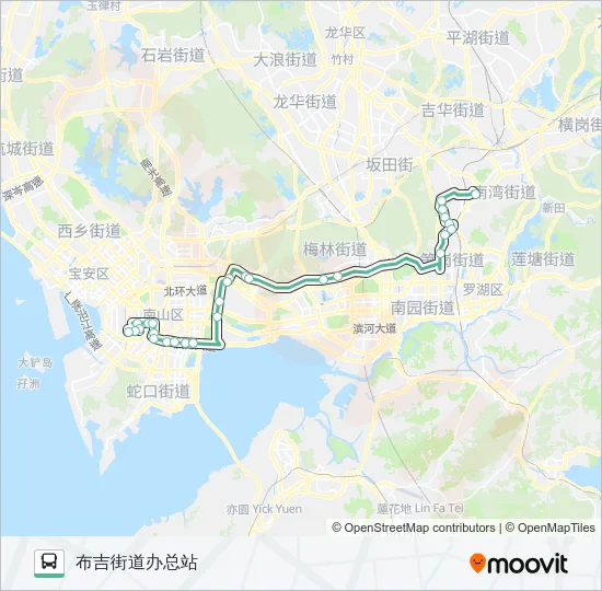 58大站 Bus Line Map