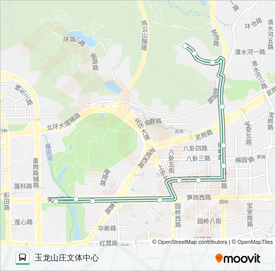 B615 Bus Line Map