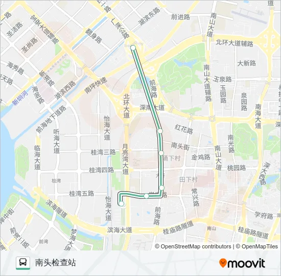 B623 Bus Line Map