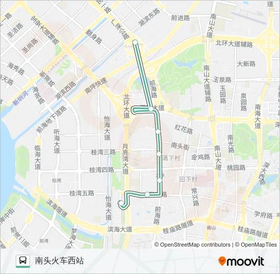 B623 Bus Line Map