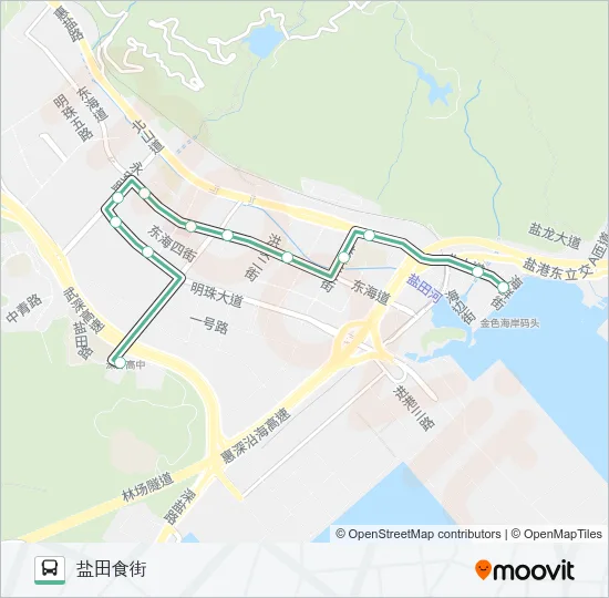 B626 Bus Line Map