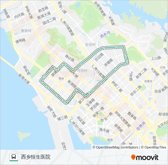 B631 Bus Line Map