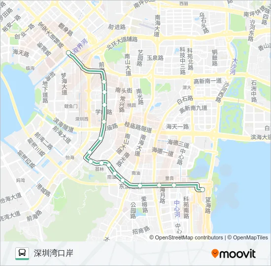 B688 Bus Line Map