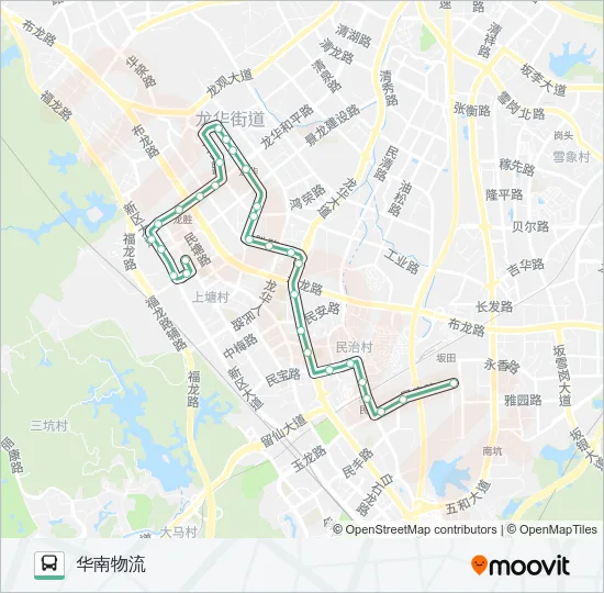 B690 Bus Line Map