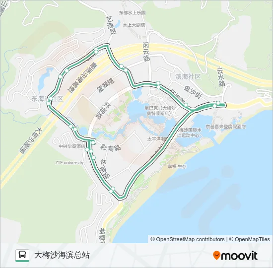 B703 Bus Line Map