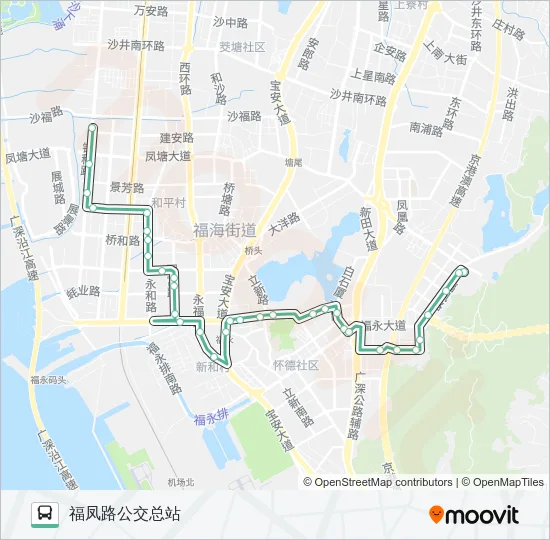 B711 Bus Line Map