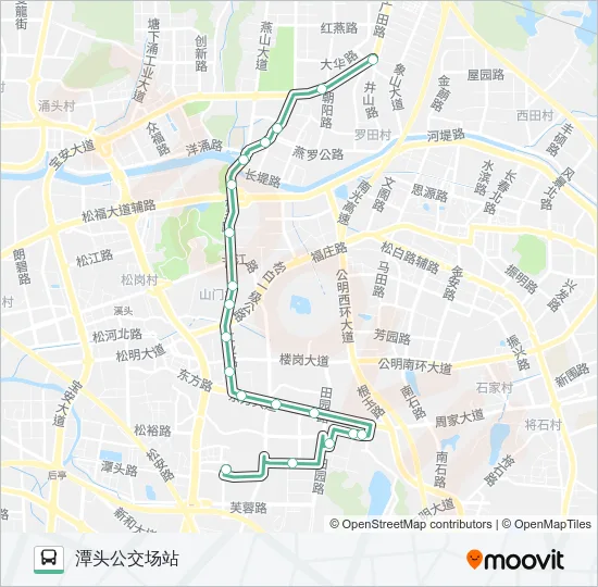 B713 Bus Line Map