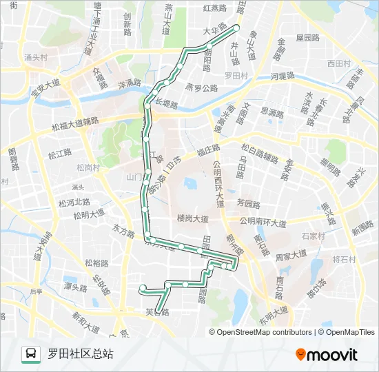 B713 Bus Line Map