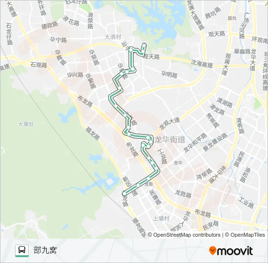 B715 Bus Line Map