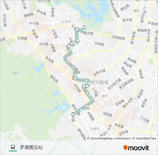 B715 Bus Line Map
