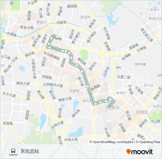 B719 Bus Line Map