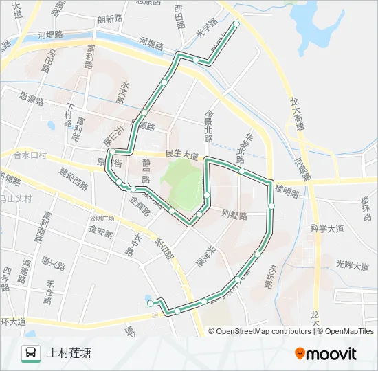 B720 Bus Line Map