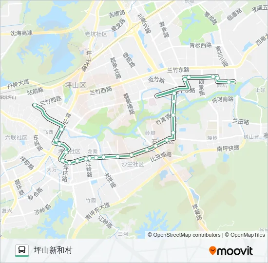 B726 Bus Line Map