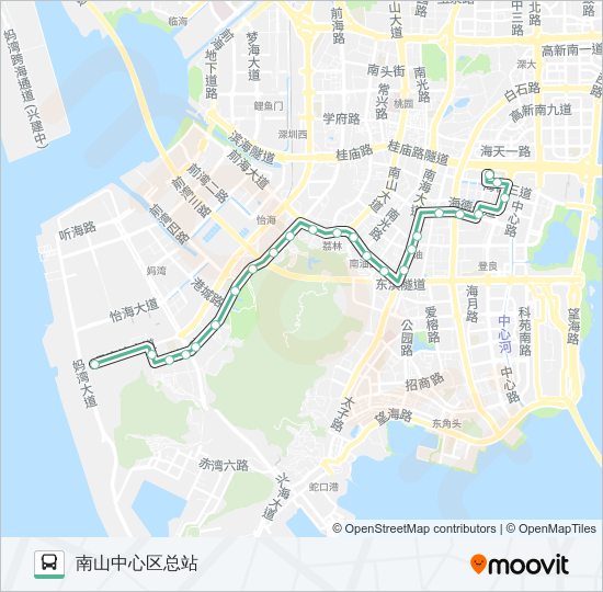 B727 bus Line Map