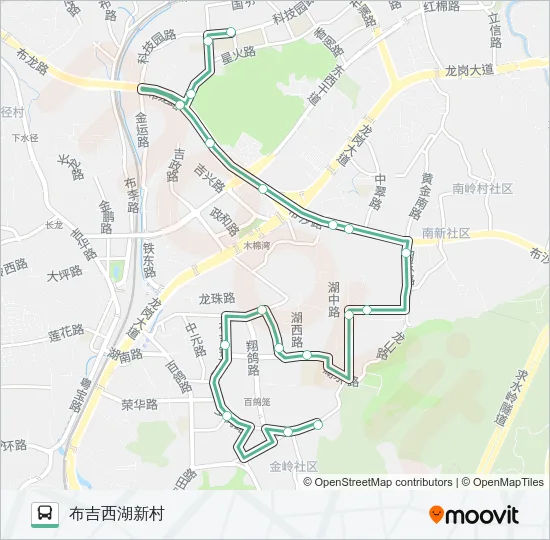 B741 Bus Line Map