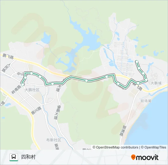 B753 Bus Line Map