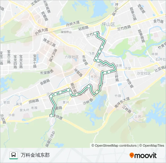 B760 Bus Line Map