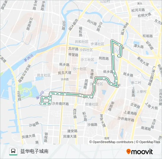 B776 Bus Line Map