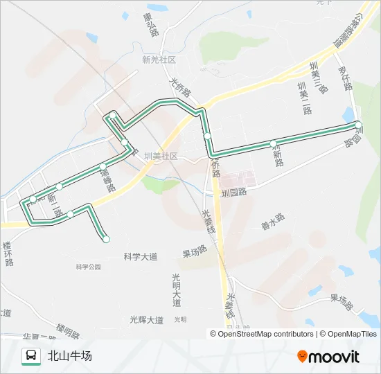 B781 Bus Line Map