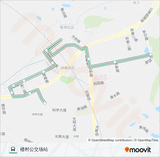 B781 Bus Line Map