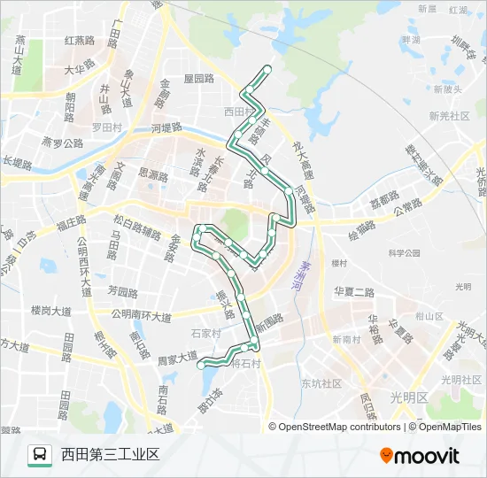 B784 Bus Line Map