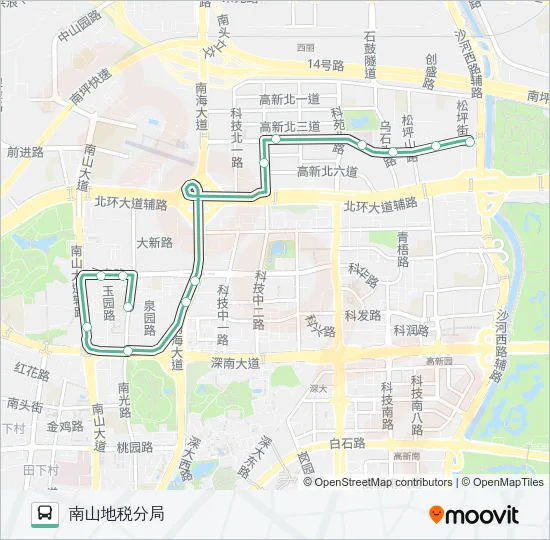 B786 Bus Line Map