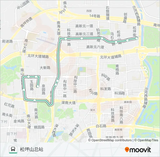 B786 Bus Line Map