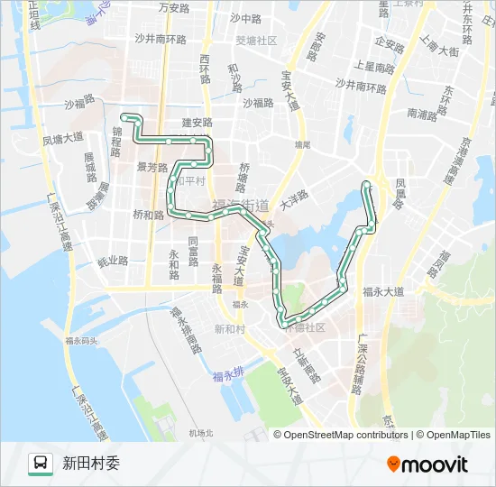 B788 Bus Line Map