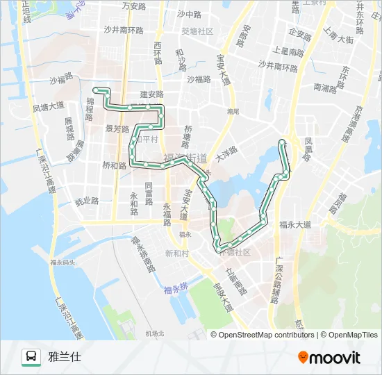 B788 Bus Line Map