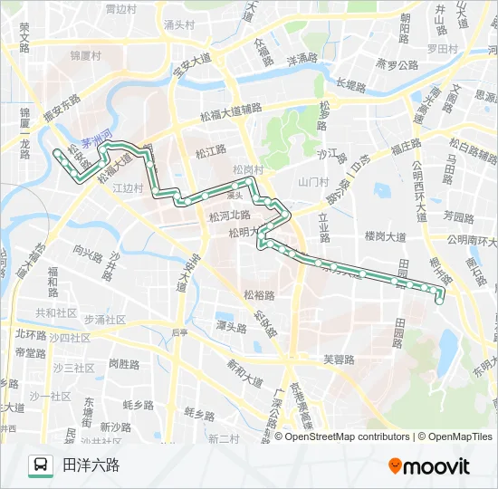 B790 Bus Line Map