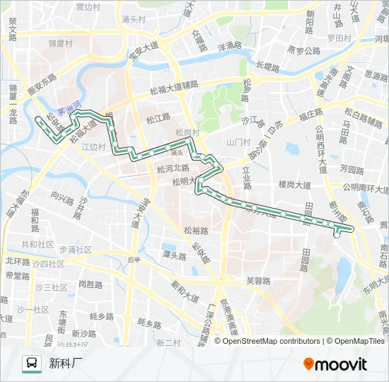 B790 Bus Line Map