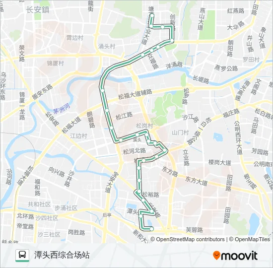 B791 Bus Line Map
